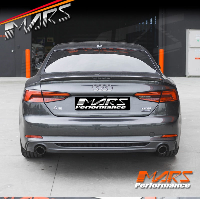 Carbon Fibre Rear Trunk Lip Spoiler Wing Bodykit for AUDI A5 S5 F5 2016-2024 Sedan