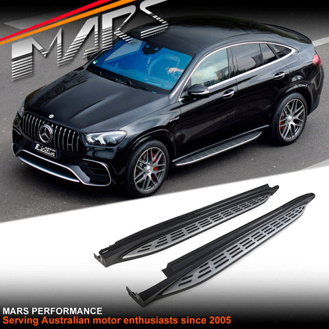 Foot Rest Running Boards Side Step Bar for Mercedes-Benz GLE-Class C167 Coupe include GLE63 GLE53 AMG 2019-2024