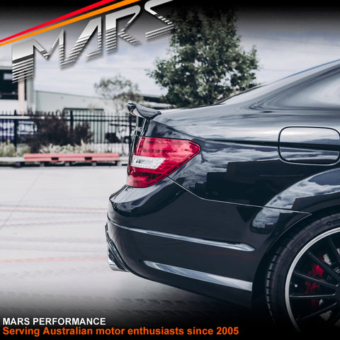 VATH Style Carbon Fibre Rear Trunk Lip Spoiler for Mercedes-Benz W204 C204 Coupe, include C63 AMG