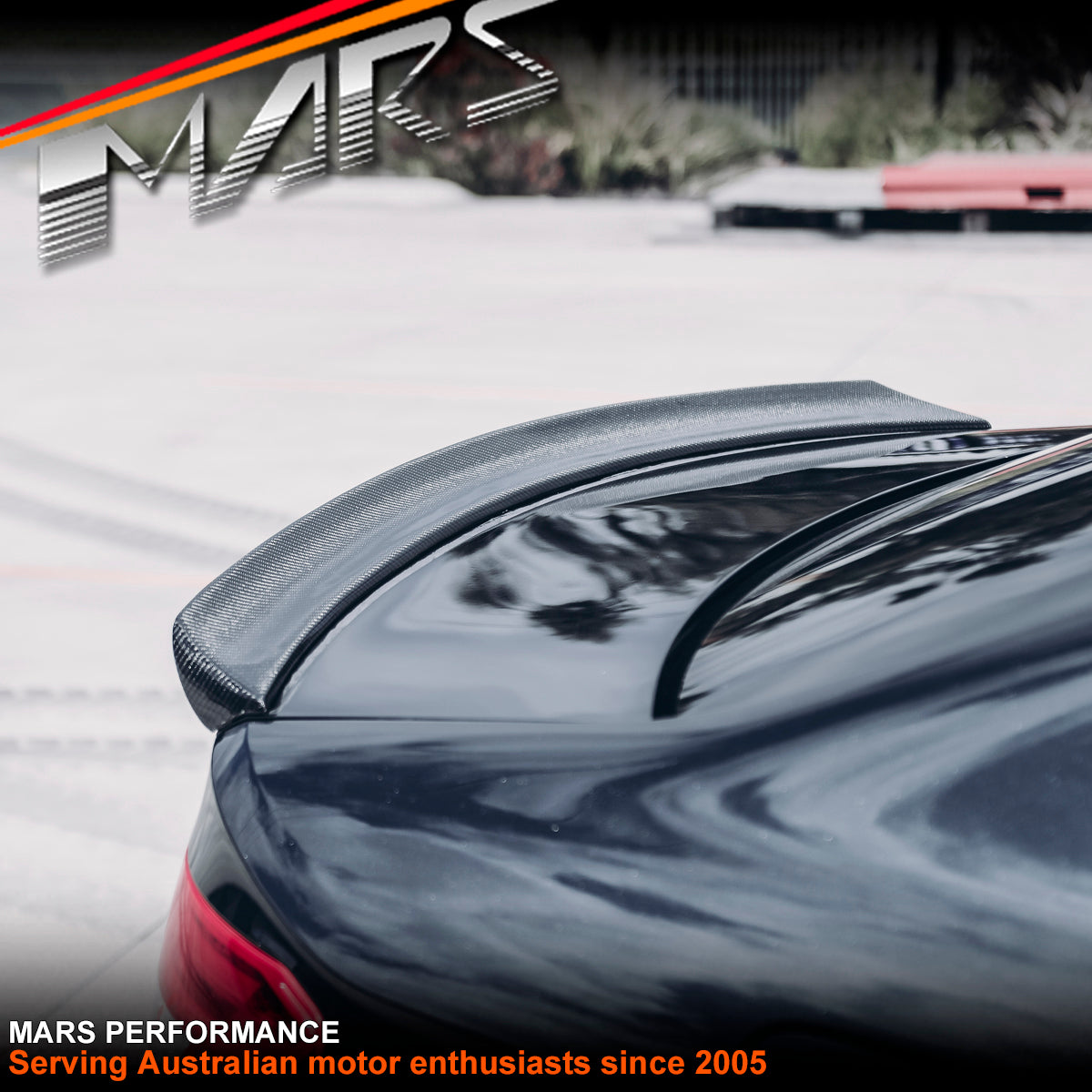 VATH Style Carbon Fibre Rear Trunk Lip Spoiler for Mercedes-Benz W204 C204 Coupe, include C63 AMG