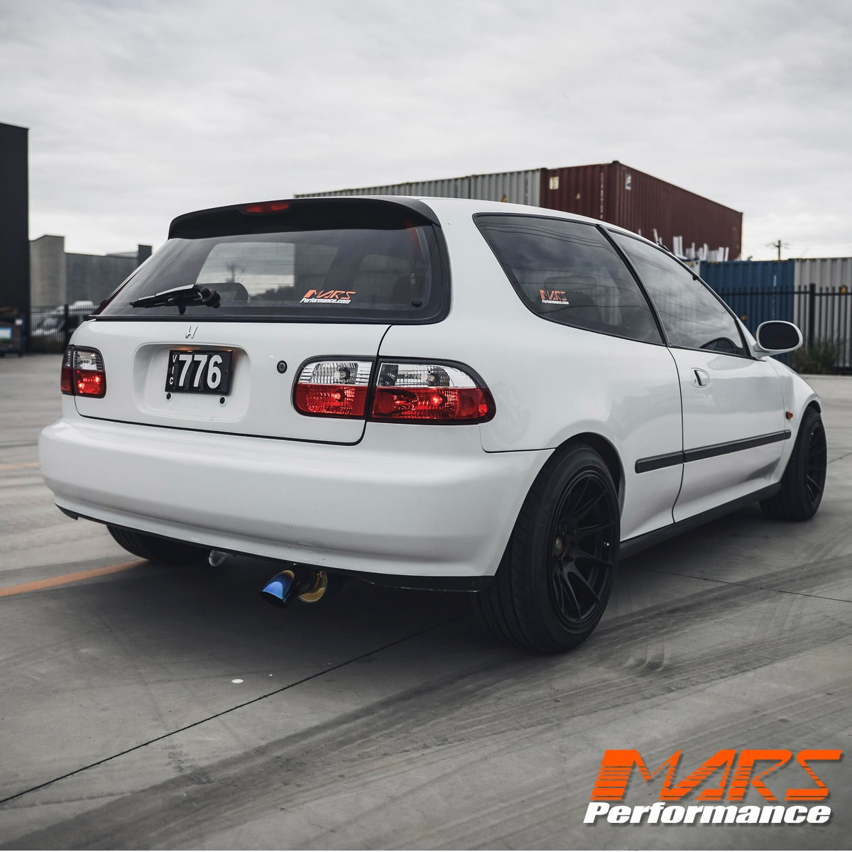 JDM Clear Red Tail lights for Honda CIVIC EG 1992-1995 doors