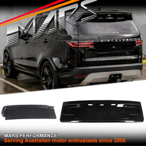 Gloss Black Rear Tail Gate Center Number plate Base for LAND ROVER DIS ...