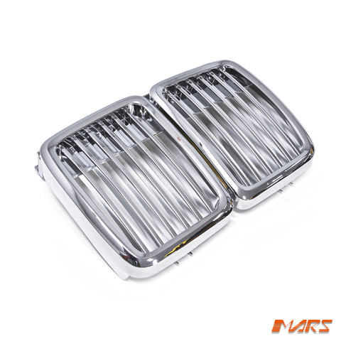Chrome Silver M3 style Front Grille Grill Bodykit for BMW 3-Series E30 1983-1991