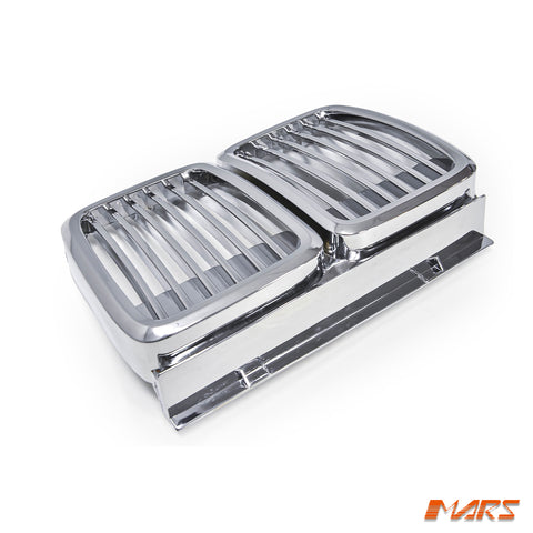 Chrome Silver M3 style Front Grille Grill Bodykit for BMW 3-Series E30 1983-1991