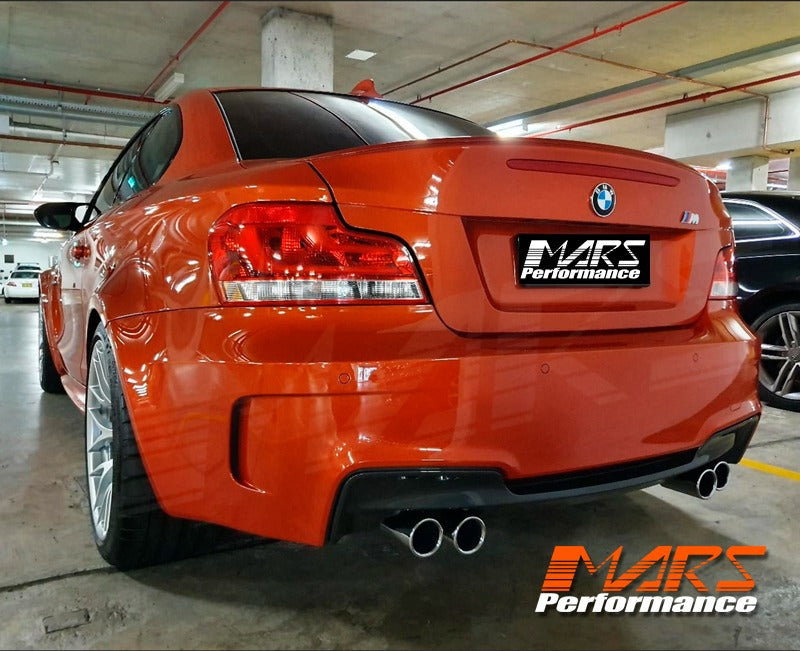 BMW E88 Convertible with 1M Style Rear Bumper Bar and diffuser