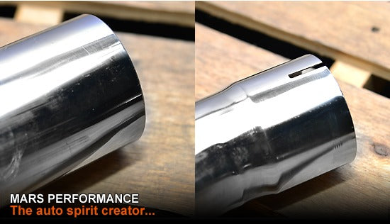MARS 3 inch 30 Degrees Mandrel Bend polished stainless steel pipe for Cat-Back Exhaust & Muffler Parts