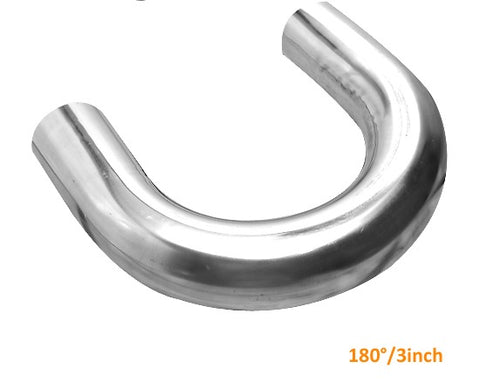 MARS 3 inch 45 Degrees Mandrel Bend polished stainless steel pipe for Cat-Back Exhaust & Muffler Parts