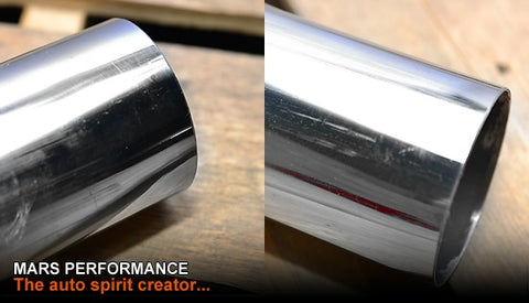 MARS 3 inch 45 Degrees Mandrel Bend polished stainless steel pipe for Cat-Back Exhaust & Muffler Parts