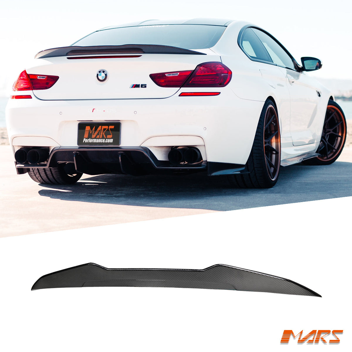 for BMW 6-Series F06 Gran Coupe & M6 11-18 PSM Carbon Spoiler Bodykit ...