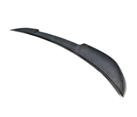 CS Style Carbon Rear Trunk Lip Spoiler Wing for BMW F10 5-Series Sedan, include M5