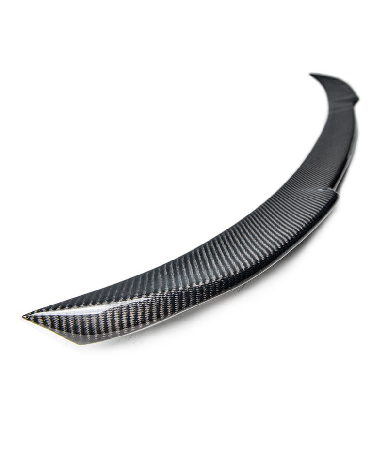 CS Style Carbon Rear Trunk Lip Spoiler Wing for BMW F10 5-Series Sedan, include M5