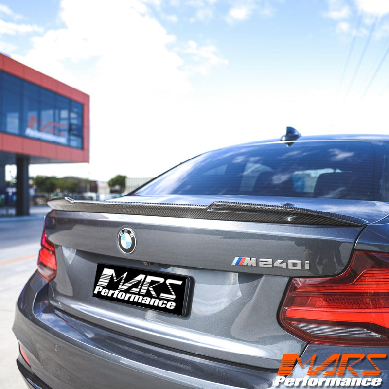 Carbon Fibre Trunk Boot Lip Spoiler For BMW F87 M2 F22 m235i m240i 228i Carbon Fibre Trunk Boot Lip Spoiler For BMW F87 M2 F22 m235i m240i 228i