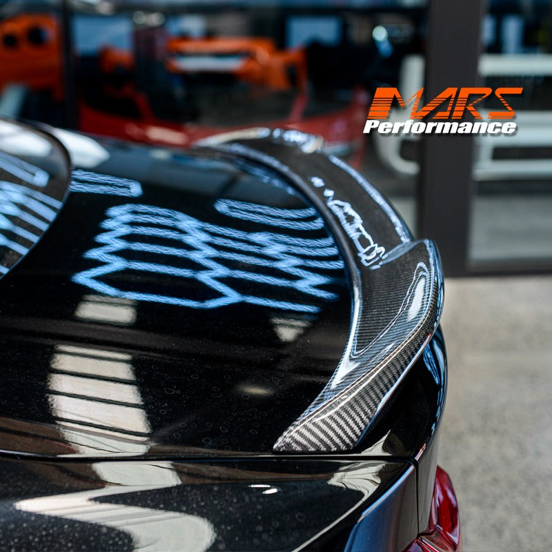 CS Style Carbon Fibre Rear Trunk Lip Spoiler Wing Bodykit for BMW 4-Series F32 Coupe 2013-2020