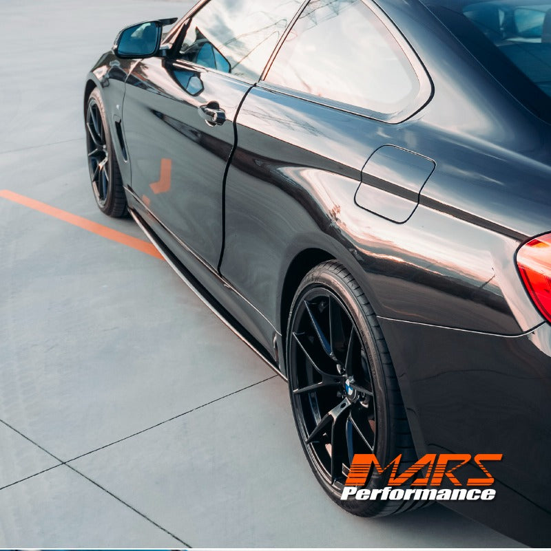 Gloss Black M Tech Sports Style Side Skirts Lip Spoiler Bodykit for BMW 4-Series F32 Coupe F33 Convertible F36 Sedan