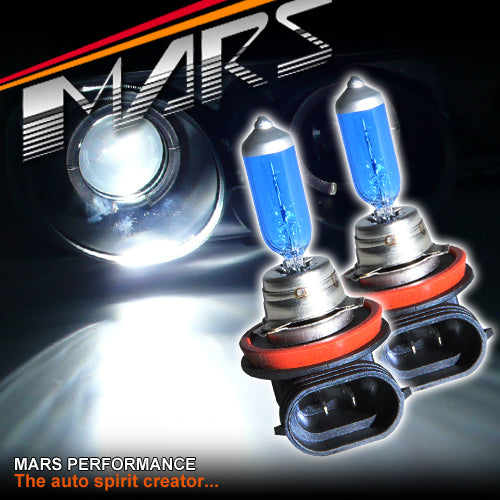 MARS 5800K Super White 19W H16 Halogen Car Head Lights Bulbs