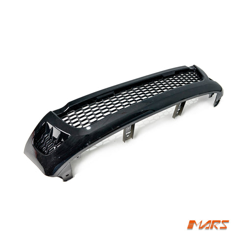 Gloss Black Front Bumper Bar Grille Grill Bodykit with LED lights for Toyota Hilux Revo & TRD 2015-2018 & Rugged WorkMate 2015-2020
