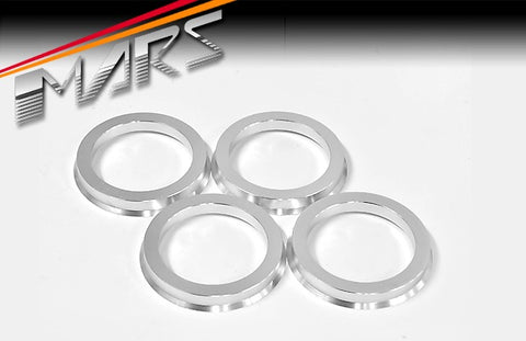 4x Mars Performance Wheels Hub Centric Rings Aluminium Alloy OD = 73.1 mm to ID = 69.6 mm