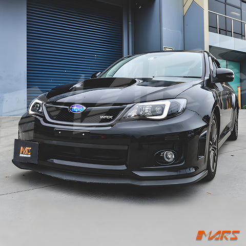 Replace Stock Halogen model LED 3D Stripe Bar DRL Projector Head Lights for Subaru Impreza 2007-2013