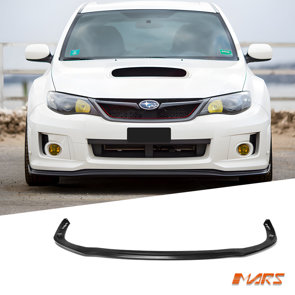 For 08-12 Subaru STI WRX GRB Wagon CFRP Carbon Fiber Side Vent Hood