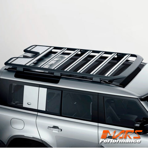 Silver Roof Expedition Rack kit for Land Rover Defender L663 110 2020-2024