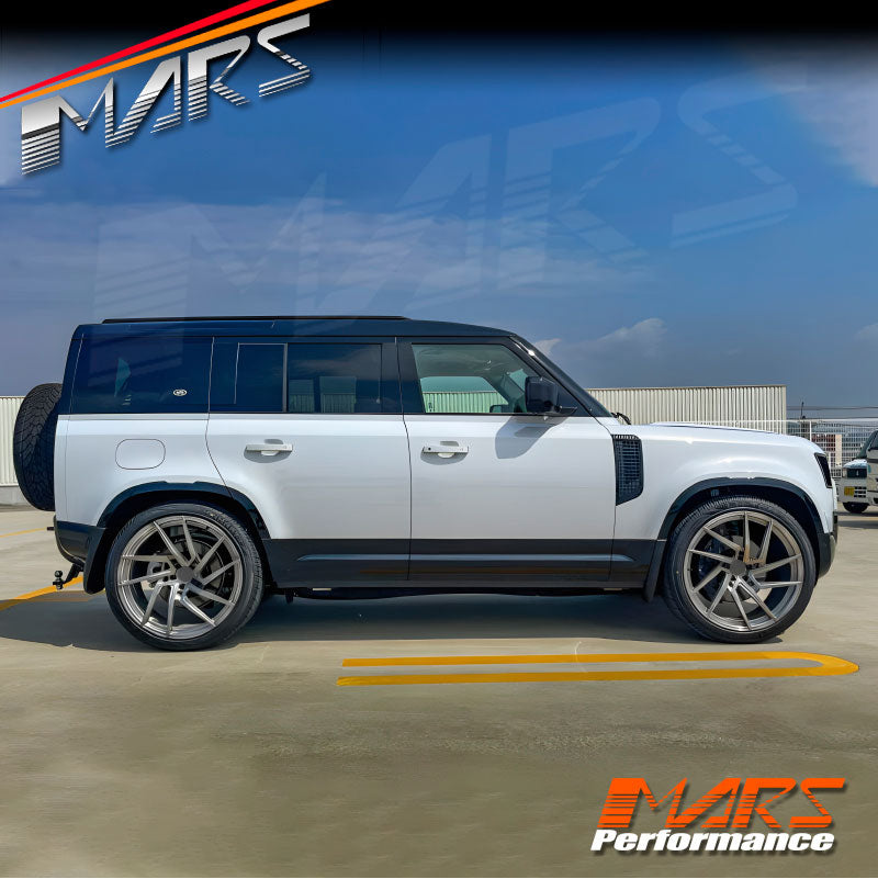 Standard Size Complete front and rear Mud Splash Guard Flaps for Land Rover Defender L663 90 110 130 2020-2024
