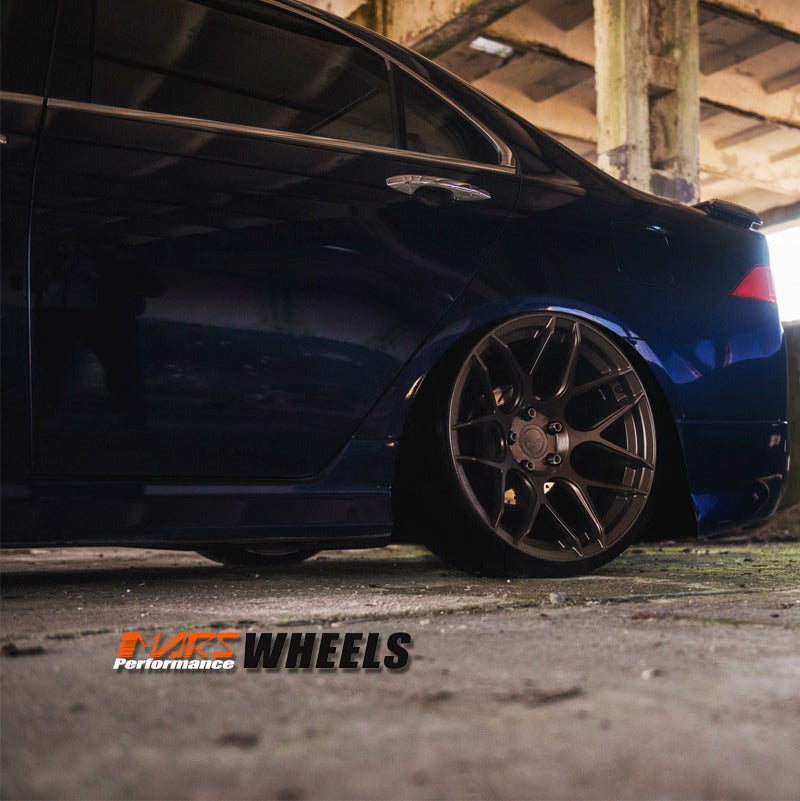 MARS MP-JW Matt Bronze 4x 19 Inch Concave Stag Alloy Wheels Rims 5x114.3