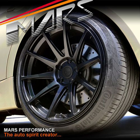 MARS MP-MS Matt Black 4x 19 Inch Deep Concave Stag Alloy Wheels Rims 5x120