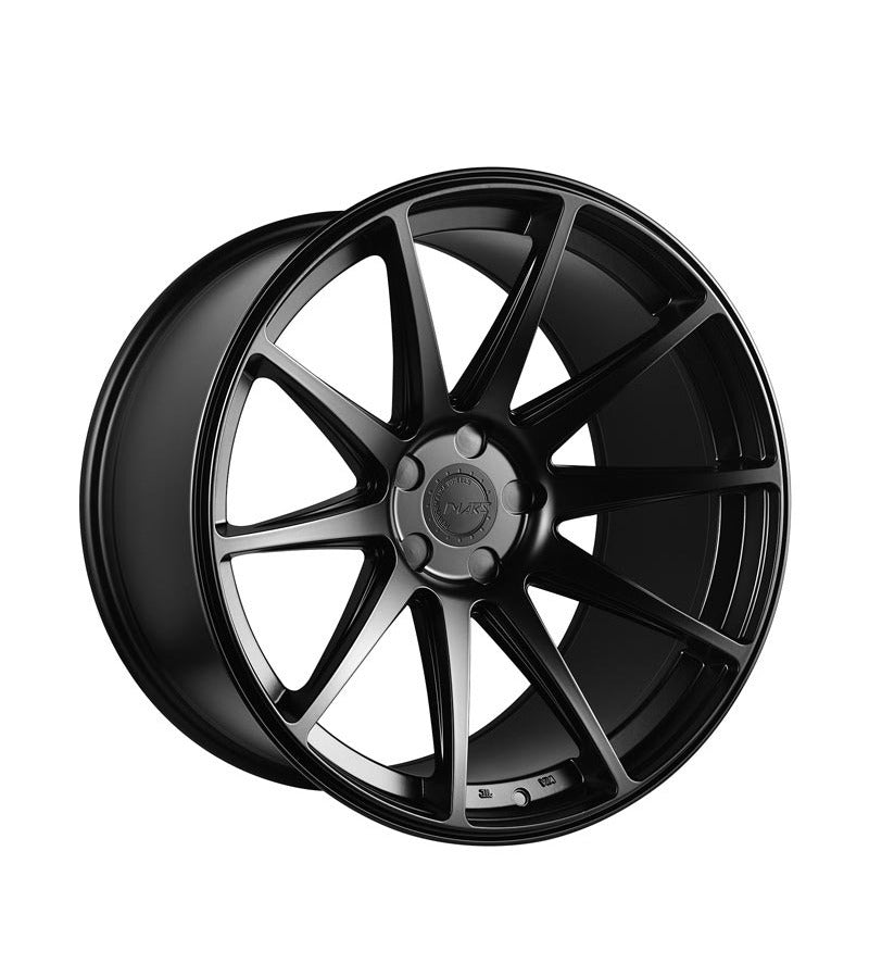 MARS MP-MS Matt Black 4x 20 Inch Deep Concave Stag Alloy Wheels Rims