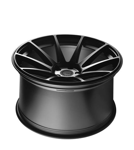 MARS MP-MS Matt Black 4x 20 Inch Deep Concave Stag Alloy Wheels Rims