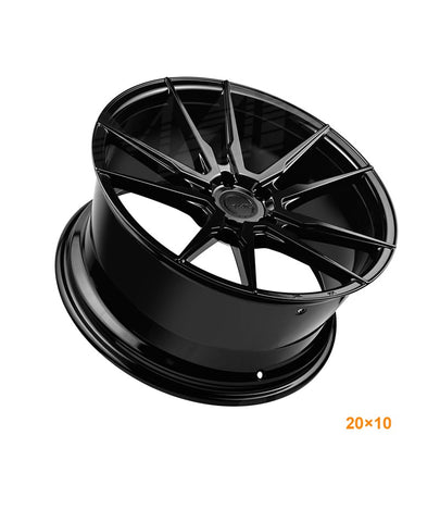 MARS MP-RH Gloss Black 20 Inch Deep Concave Stag Alloy Wheels Rims