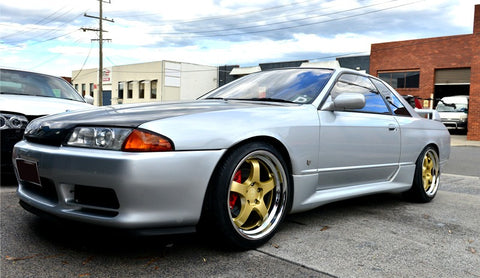 MARS MP-S1 4x 18 Inch Gold Face with deep Chrome dish Alloy Wheels Rims 5x114.3