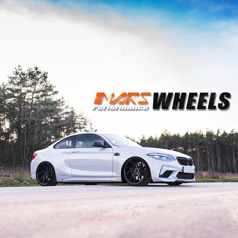 MARS MP-T4 Gloss Black 20 Inch Twist Spork Concave Alloy Wheels Rims 5x120