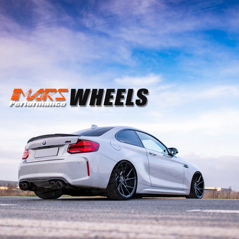 MARS MP-T4 Gloss Black 20 Inch Twist Spork Concave Alloy Wheels Rims 5x120