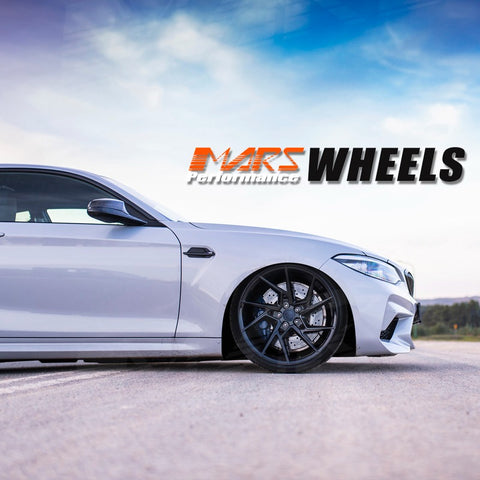 MARS MP-T4 Gloss Black 20 Inch Twist Spork Concave Alloy Wheels Rims 5x120