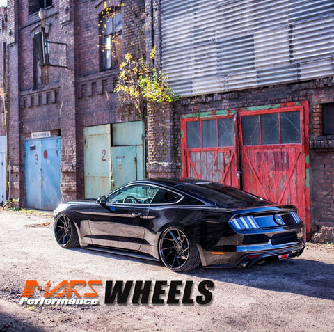 MARS MP-T4 Gloss Black 20 Inch Twist Spork Concave Alloy Wheels Rims 5x114.3