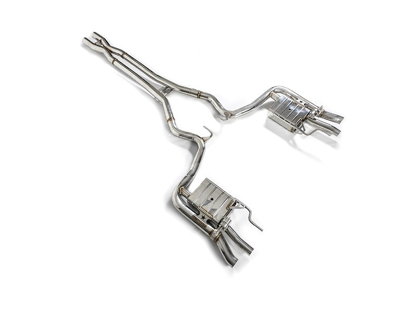 MARS Performance Twin exhaust Cat-Back System with volume control valve for Ford Mustang FM FN 2015-2018 V8 5.0