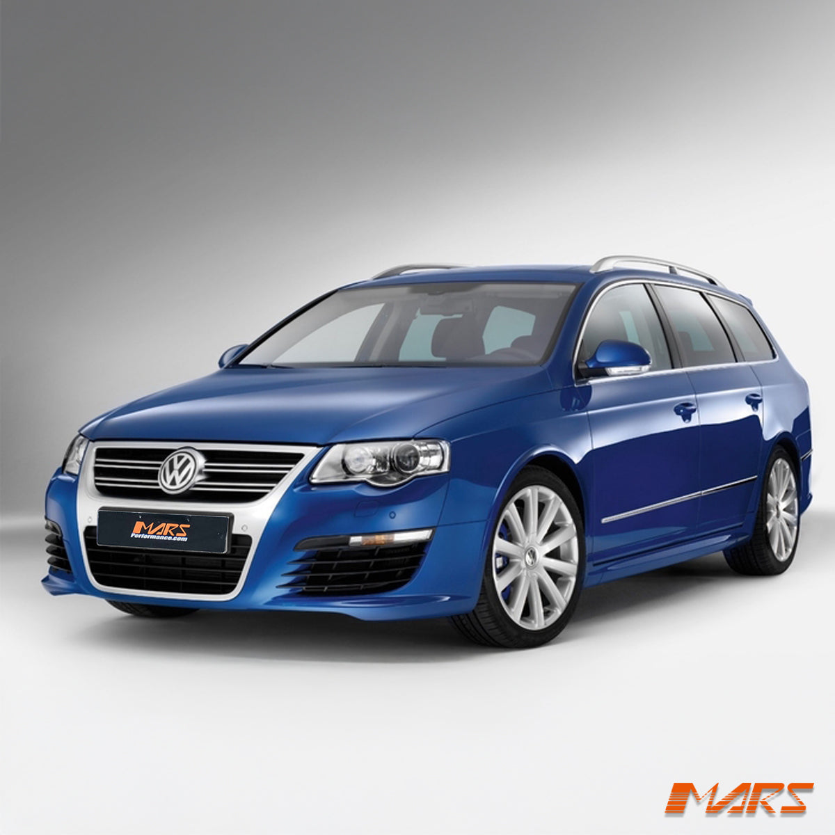 Matt Silver Front Bumper Bar Grille Grill Bodykit for VW Volkswagen Passat R36 B6 2006-2010
