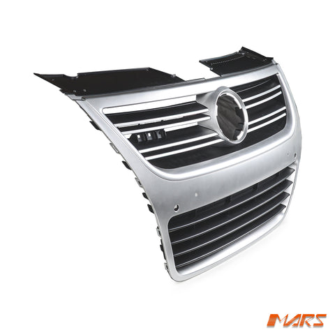 Matt Silver Front Bumper Bar Grille Grill Bodykit for VW Volkswagen Passat R36 B6 2006-2010