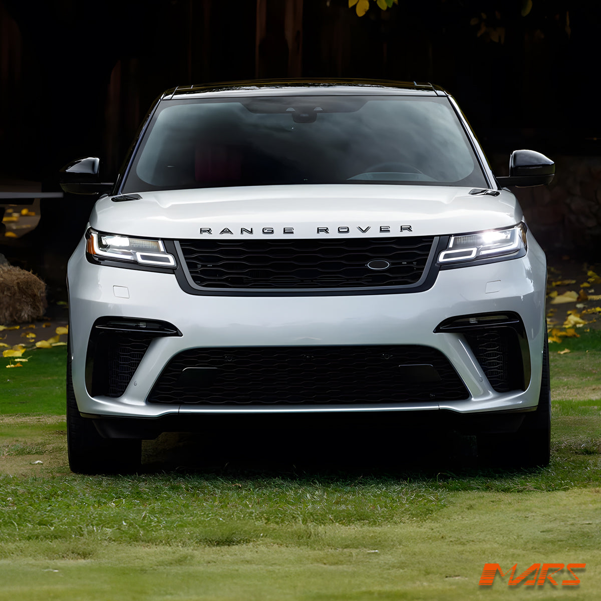 Gloss Black SVAutobiography Style Front Bumper Bar Grille Grill Bodykit for Land Rover Range Rover Velar L560 2017-2024