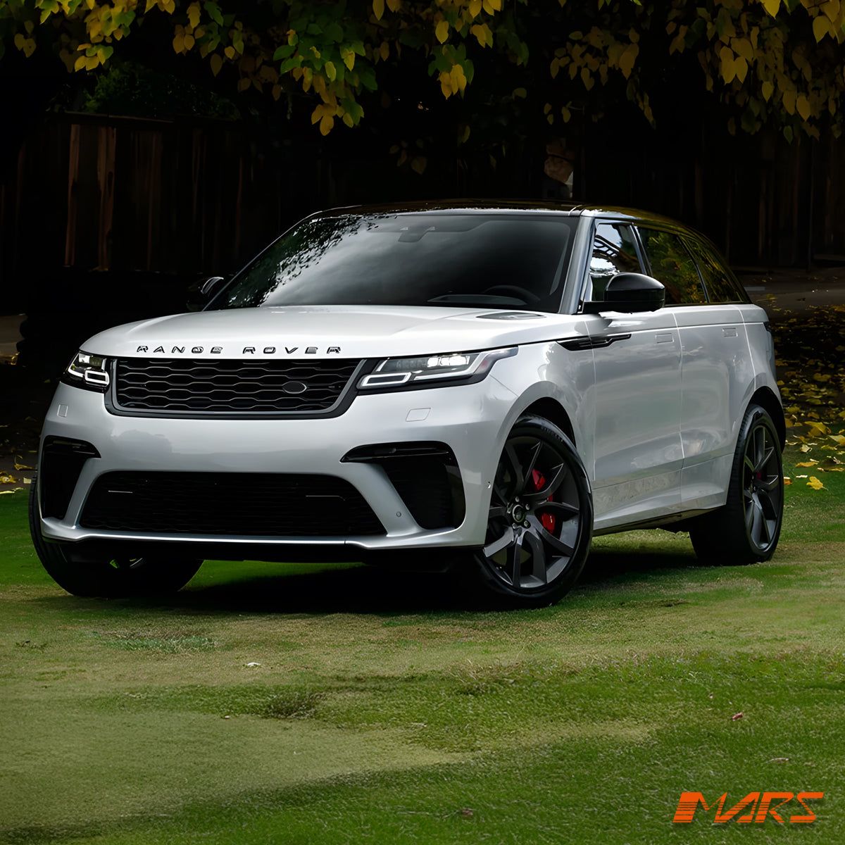 Gloss Black SVAutobiography Style Front Bumper Bar Grille Grill Bodykit for Land Rover Range Rover Velar L560 2017-2024