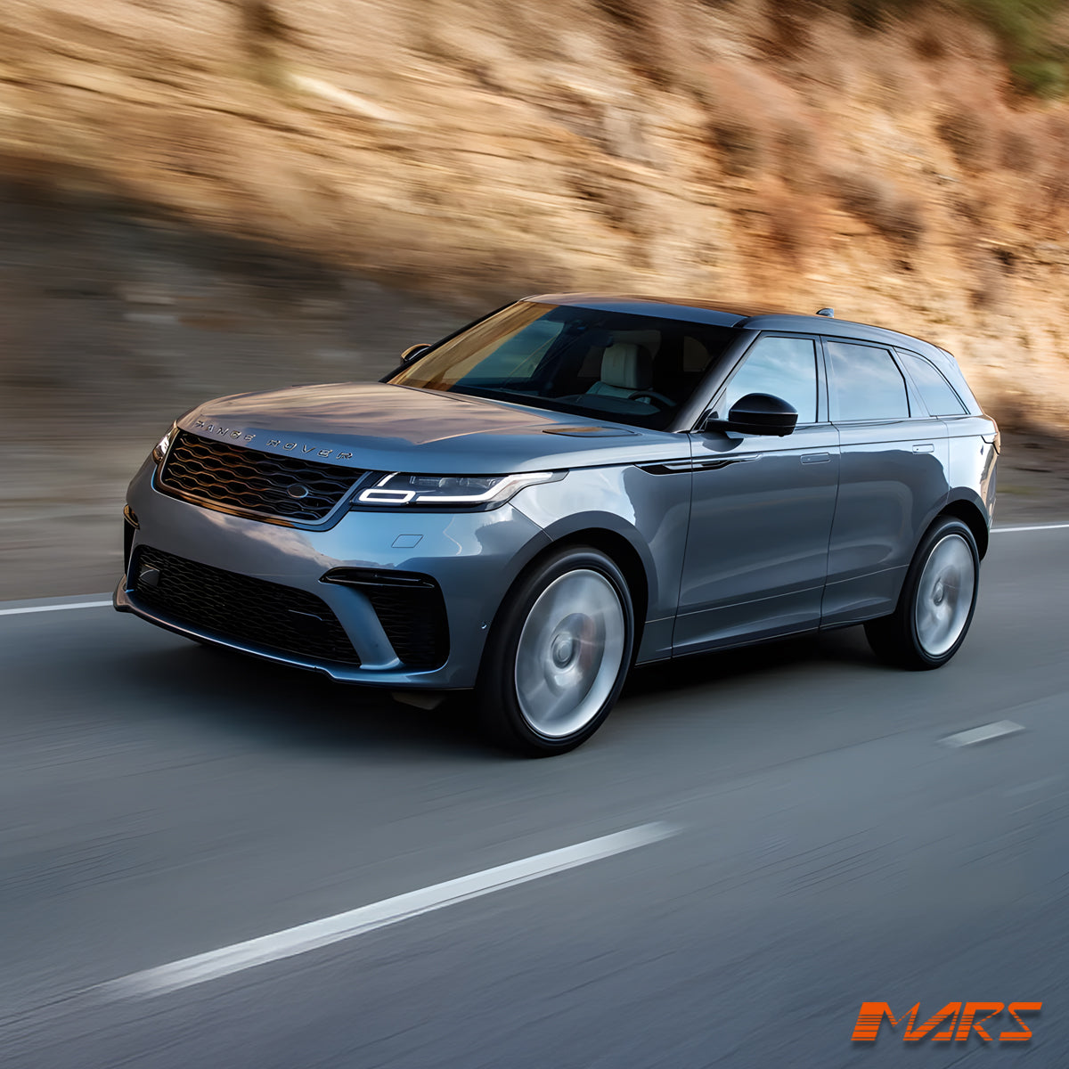 Gloss Black SVAutobiography Style Front Bumper Bar Grille Grill Bodykit for Land Rover Range Rover Velar L560 2017-2024