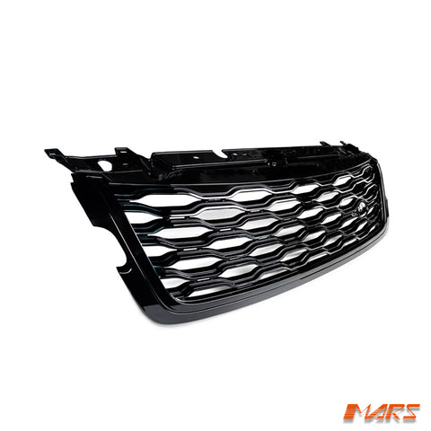 Gloss Black SVAutobiography Style Front Bumper Bar Grille Grill Bodykit for Land Rover Range Rover Velar L560 2017-2024