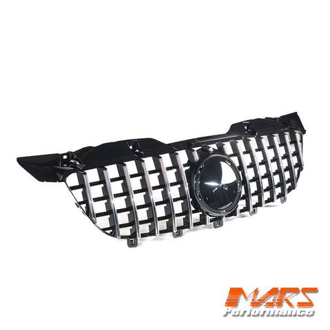 Chrome Black Panamericana Front Bumper Bar Grill Grille for Mercedes-Benz Sprinter NCV3 W906 2006-2013