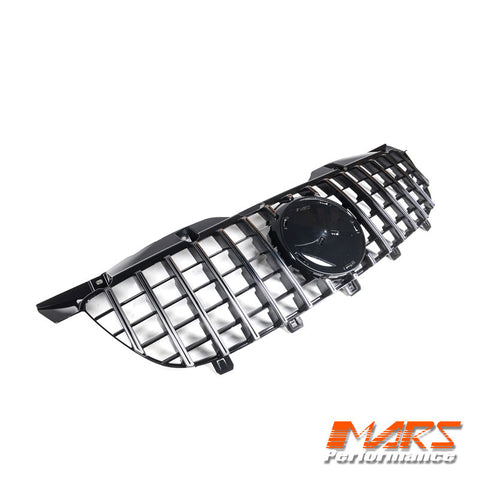 Chrome Black Panamericana Front Bumper Bar Grill Grille for Mercedes-Benz Sprinter NCV3 W906 2006-2013