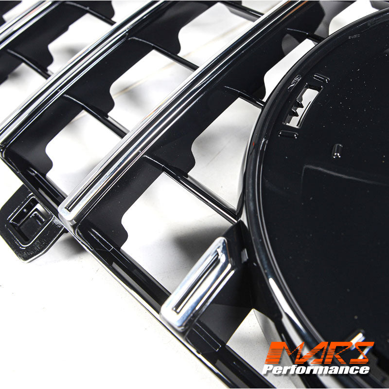 Chrome Black Panamericana Front Bumper Bar Grill Grille for Mercedes-Benz Sprinter NCV3 W906 2006-2013