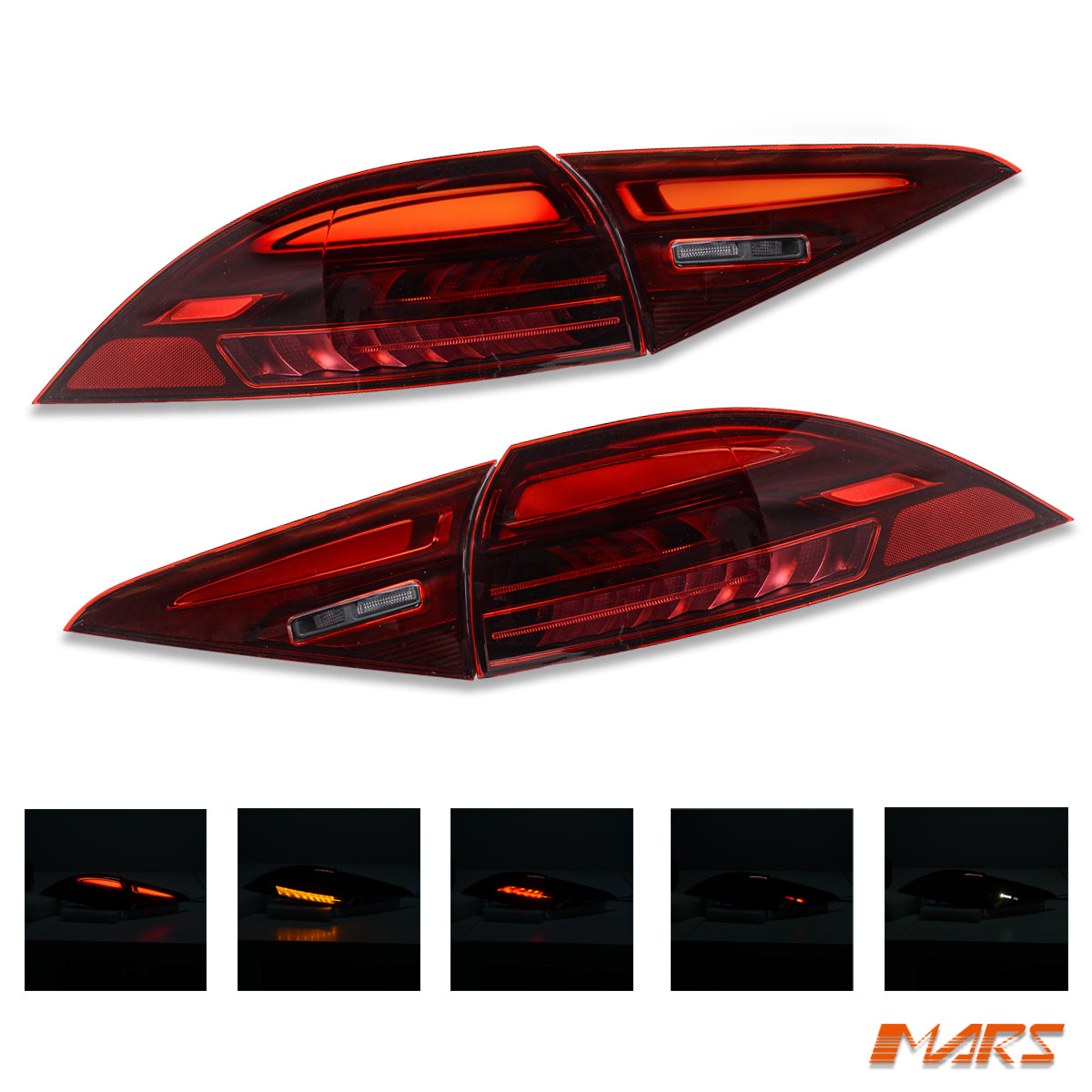 W2679 Performance Light Update Tail lights for Mercedes W167 V167 GLE & GLE53 GLE63 AMG 19-23 ...