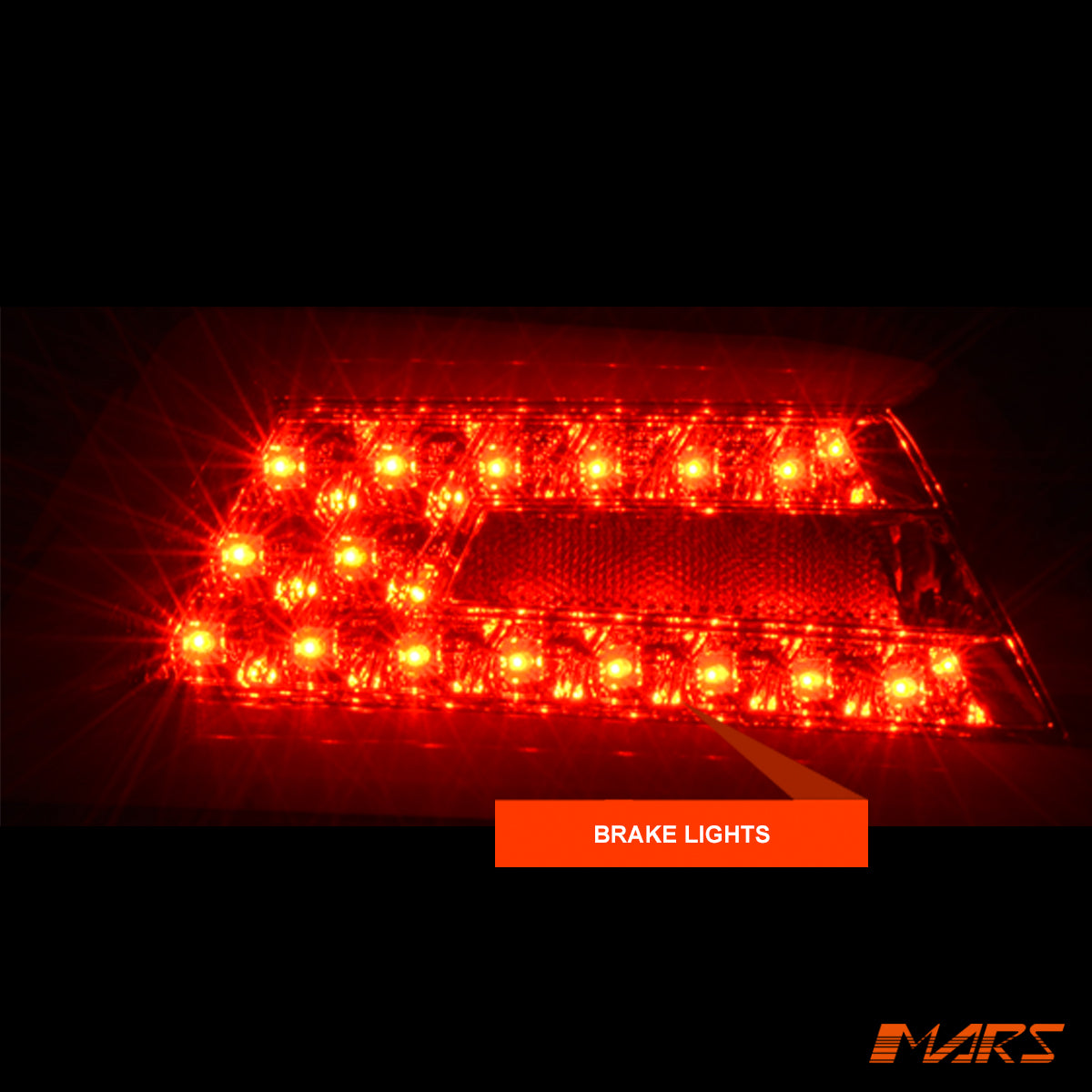 Clear Red LED 3D Stripe Bar Tail lights with Sequential Indicators for Subaru WRX & STI 2014-2021