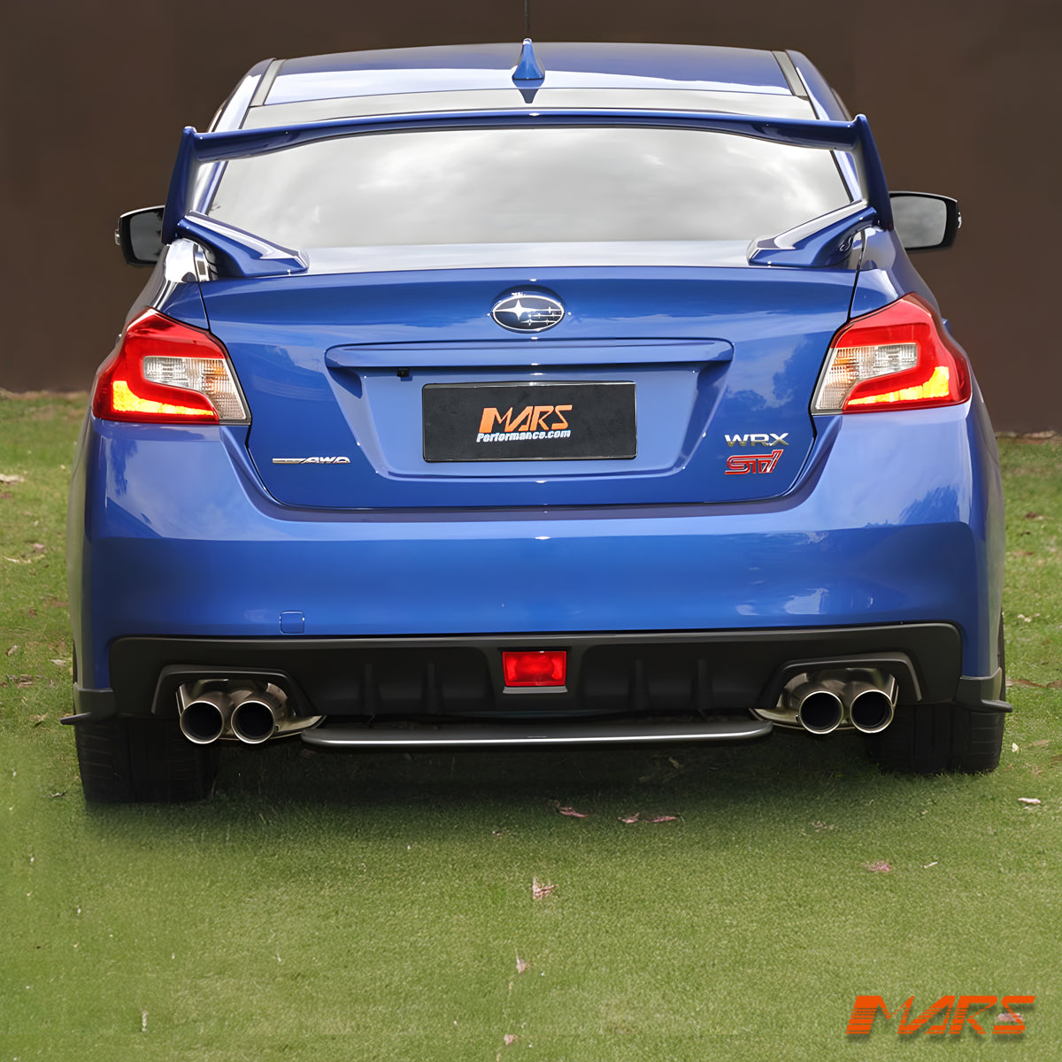 Rear Bumper bar Lower Diffuser lip Spoiler Bodykit for SUBARU WRX & STi VA 2014-2021