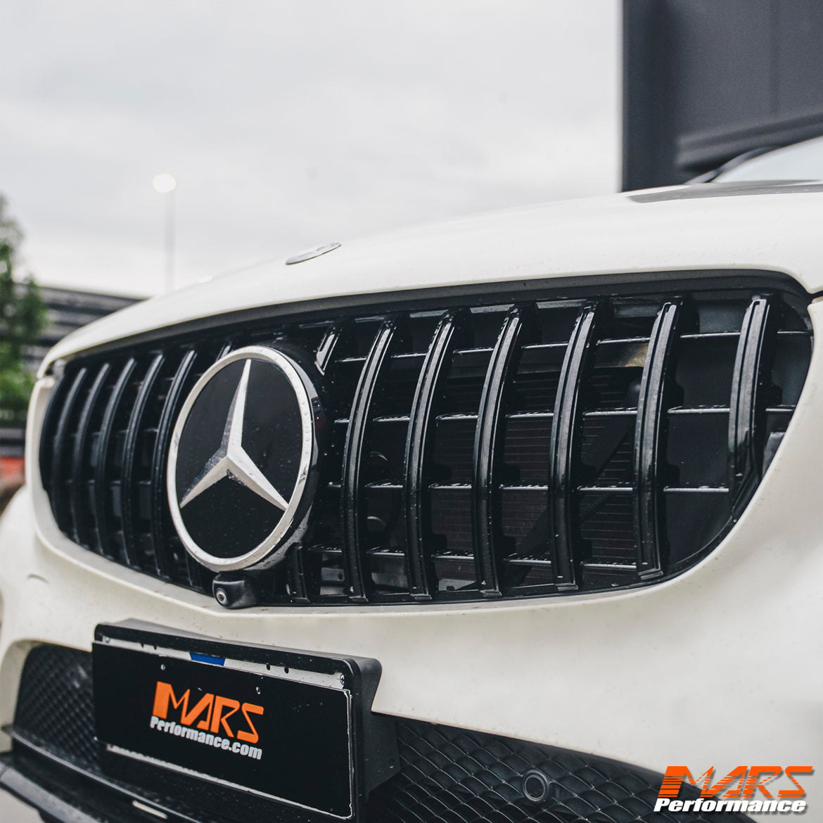 thumbnail image 2 of AMG Front Grille Emblem Panamericana CHROME Badge For Mercedes G Wagen G63 2019-2023 2 of 6