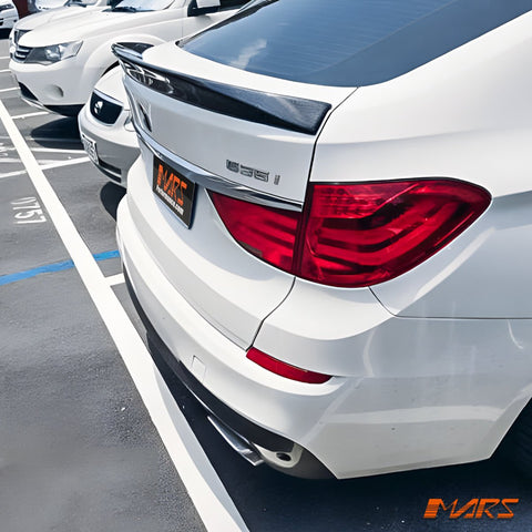 AC Style Carbon Fibre Rear trunk boot lip Spoiler Bodykit for BMW 5 Series GT F07 LCI 2013 - 17 - Mars Performance